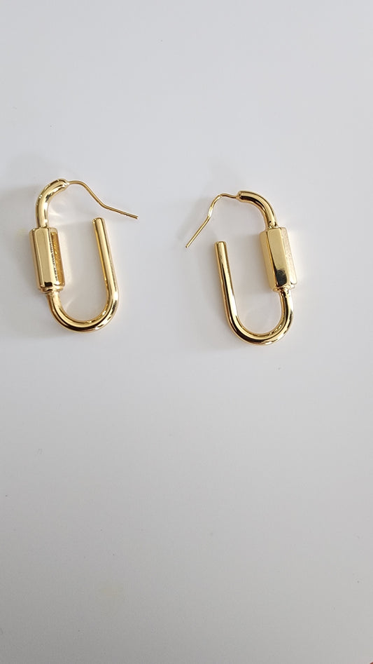 18k gold filled hoops